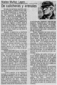 De calicheras y arenales