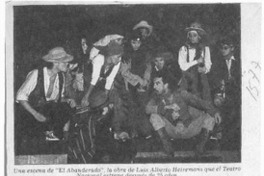 "El abanderado", un montaje agenérico  [artículo].