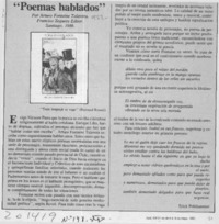 "Poemas hablados"