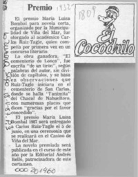 Premio  [artículo].