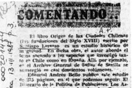 Comentando  [artículo] A. P.