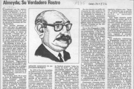 Almeyda, su verdadero rostro  [artículo] A. Parraguez.