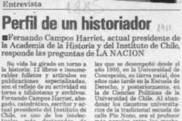 Perfil de un historiador  [artículo].