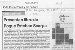 Presentan libro de Roque Esteban Scarpa  [artículo].