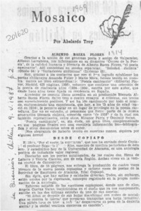 Mosaico  [artículo] Abelardo Troy.