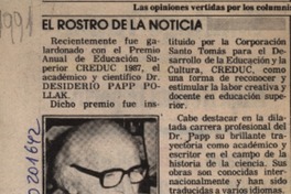 El Rostro de la noticia  [artículo].