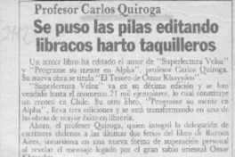 Se puso las pilas editando libracos harto taquilleros  [artículo].