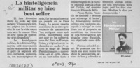 La Hinteligencia militar se hizo best seller  [artículo].