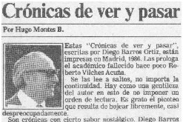 Crónicas de ver y pasar