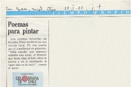 Tiempo propio  [artículo].