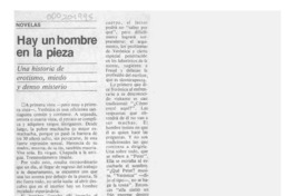 Hay un hombre en la pieza  [artículo] G. B.