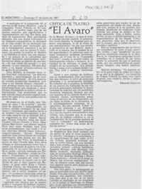 El avaro