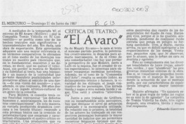 El avaro