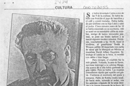 Poesía y suicidio del dinosaurio irritante