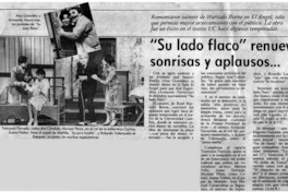 "Su lado flaco" renueva sonrisas y aplausos --