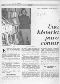 Una historia para contar  [artículo] Eduardo Rossel.