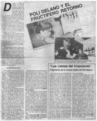 Poli Délano y el fructífero retorno