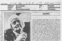 Te llamabas Rosicler  [artículo] Pedro Labra.