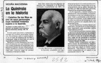 La Quintrala en la historia  [artículo]