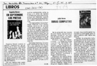 Libros  [artículo] H. V. M.