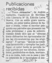 Publicaciones recibidas  [artículo].