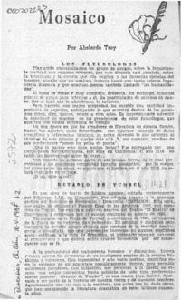 Mosaico  [artículo] Abelardo Troy.