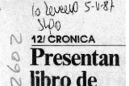 Presentan libro de Mahou  [artículo]