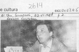 Presentan libro de Juan Pablo Riveros  [artículo].