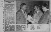 Presentación de libro  [artículo].