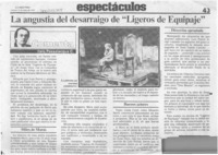 La angustia del desarraigo de "Ligeros de equipaje"  [artículo]Italo Passalacqua C.