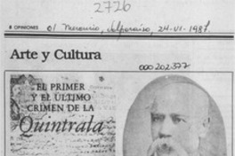 Primer y último crimen de la Quintrala