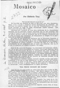 Mosaico  [artículo] Abelardo Troy.