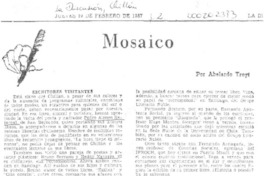 Mosaico  [artículo] Abelardo Troy.