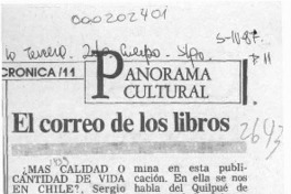 El correo de los libros  [artículo].