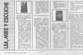 Lea, mire y escuche  [artículo].