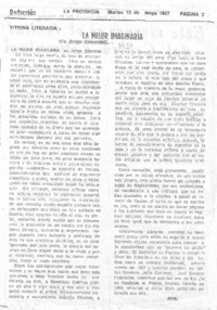 La mujer imaginaria