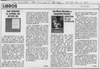 Libros  [artículo] H. V. M.