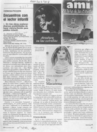 Encuentros con el lector infantil  [artículo] Darío Oses.