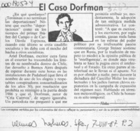 El caso Dorfman
