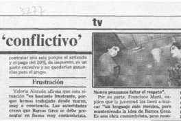 Dan teatro "conflictivo"  [artículo].