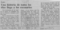 Una historia de todos los días llega a los escenarios  [artículo].