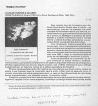 Las islas Falkland o Malvinas  [artículo] C. C. N.