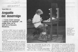 Angustia del desarraigo  [artículo] Hans Ehrmann.