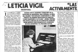 "Las chilenas participan más activamente en política que las argentinas"  [artículo] André Jouffé.