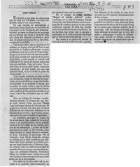 Tres obras  [artículo].