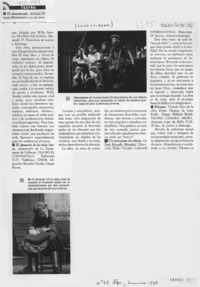 Teatro  [artículo] Luisa Ulibarri.