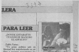 Para leer  [artículo].