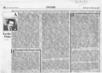 Escribe Filebo  [artículo] Filebo.