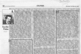 Escribe Filebo  [artículo] Filebo.