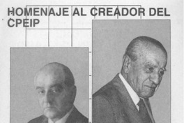 Un hombre de acción y un pensador  [artículo]Ricardo Krebs W.